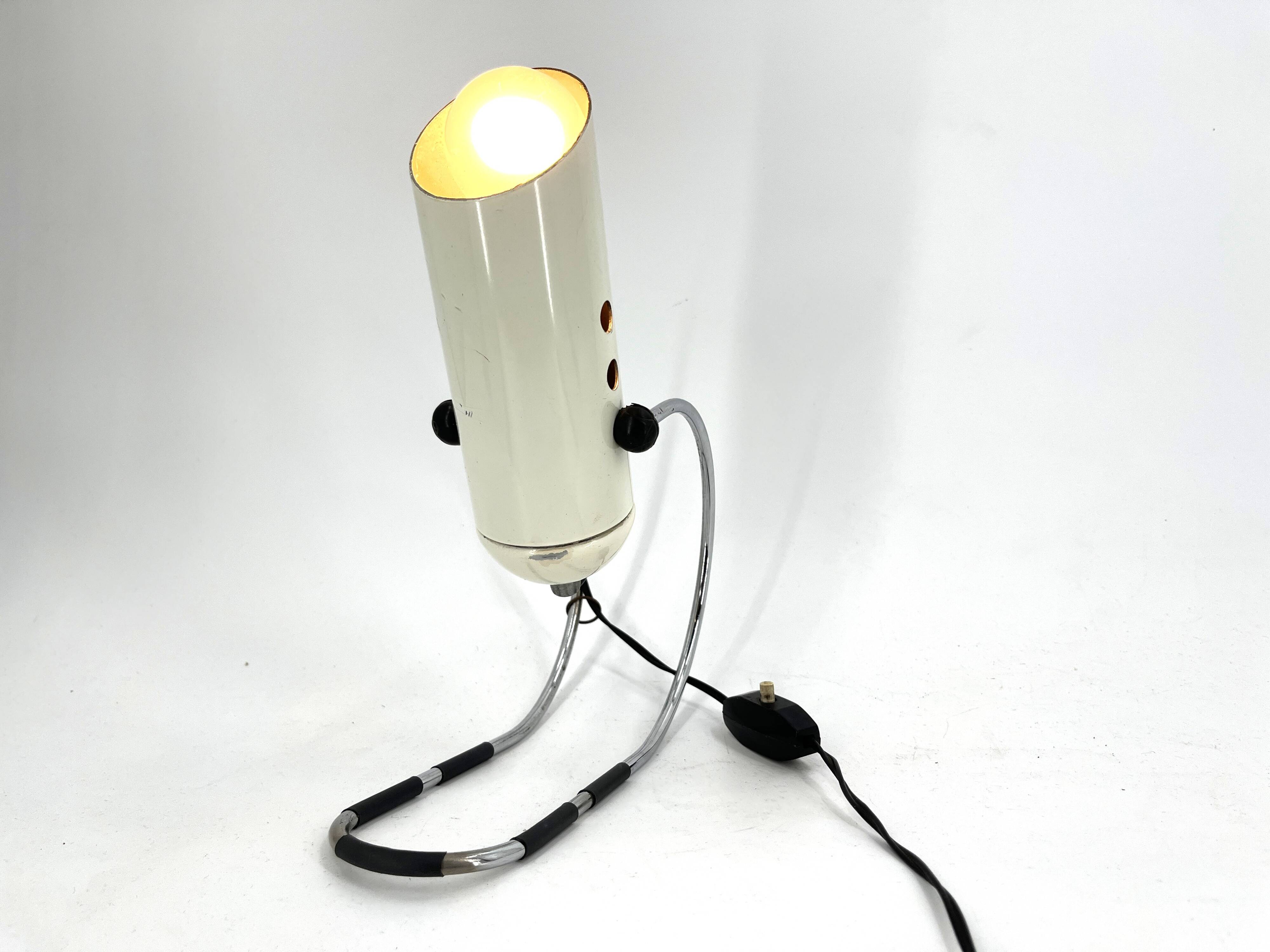 Vintage table lamp by Angelo Lelli for Lightolier, 1970s