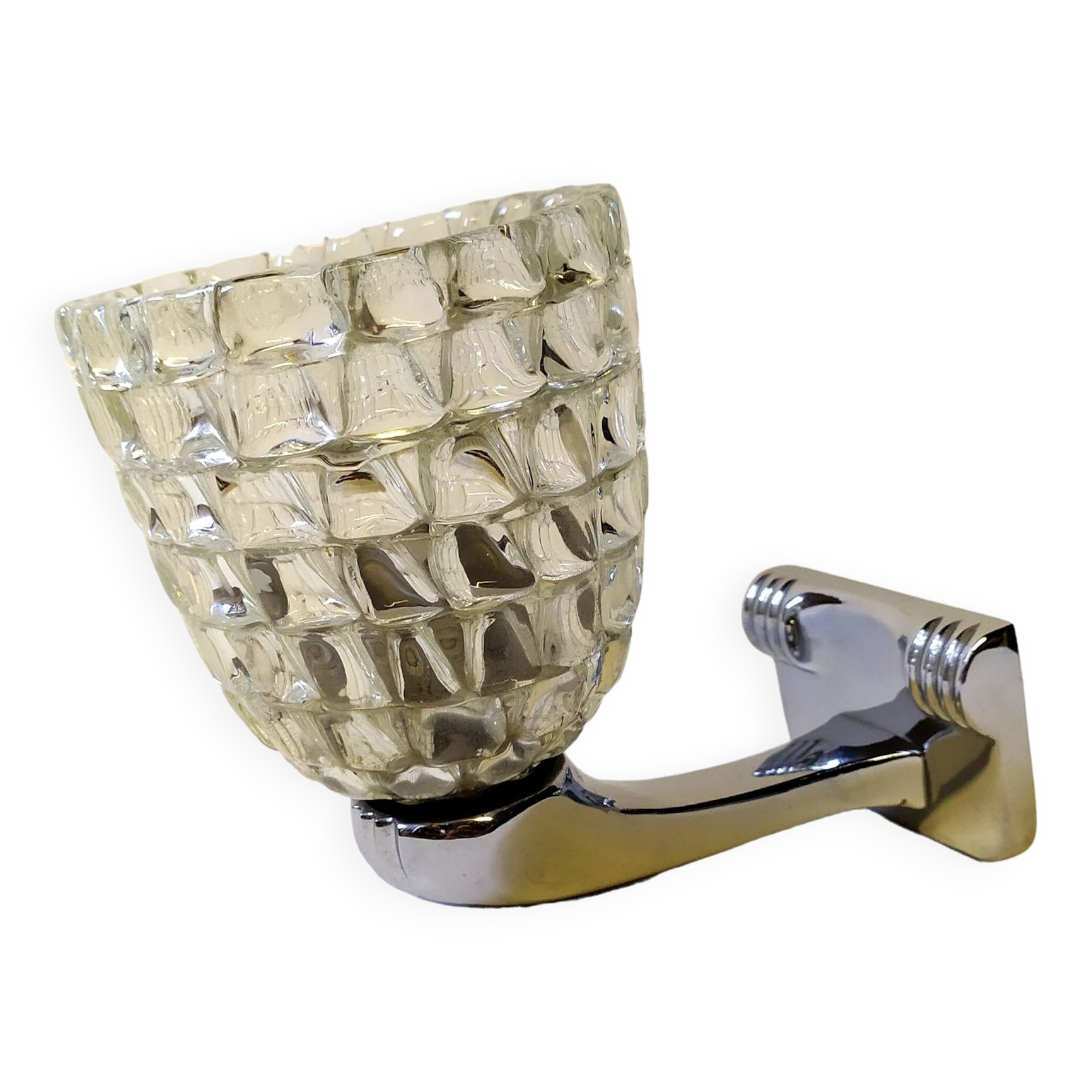 Wall light attributed to Ercole Barovier for Barovier & Toso, 1940s.