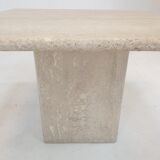 Italian Travertine Coffee Table, 1980's