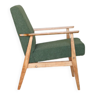Fauteuils vintage en bois design scandinave l'année 1970 chaise moderne boucle eucalyptus