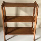 Oak shelf design vintage reconstruction 60s