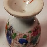 Rare 4 Antique Egg Holders / Egg Cups, Japanese, hand-painted porcelain