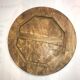 Exotic wooden coffee table carved molding