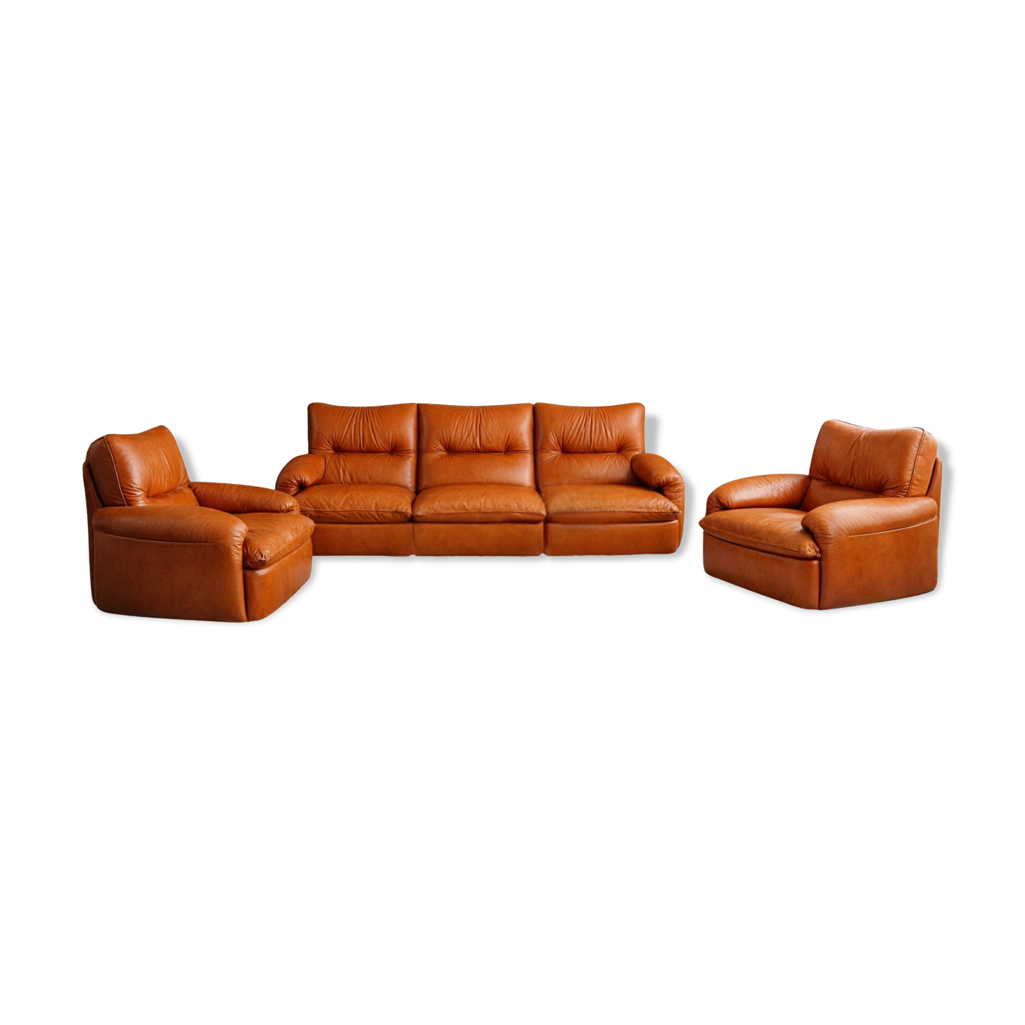 Iconico Set Lounge Perego Design Italiano Anni '70