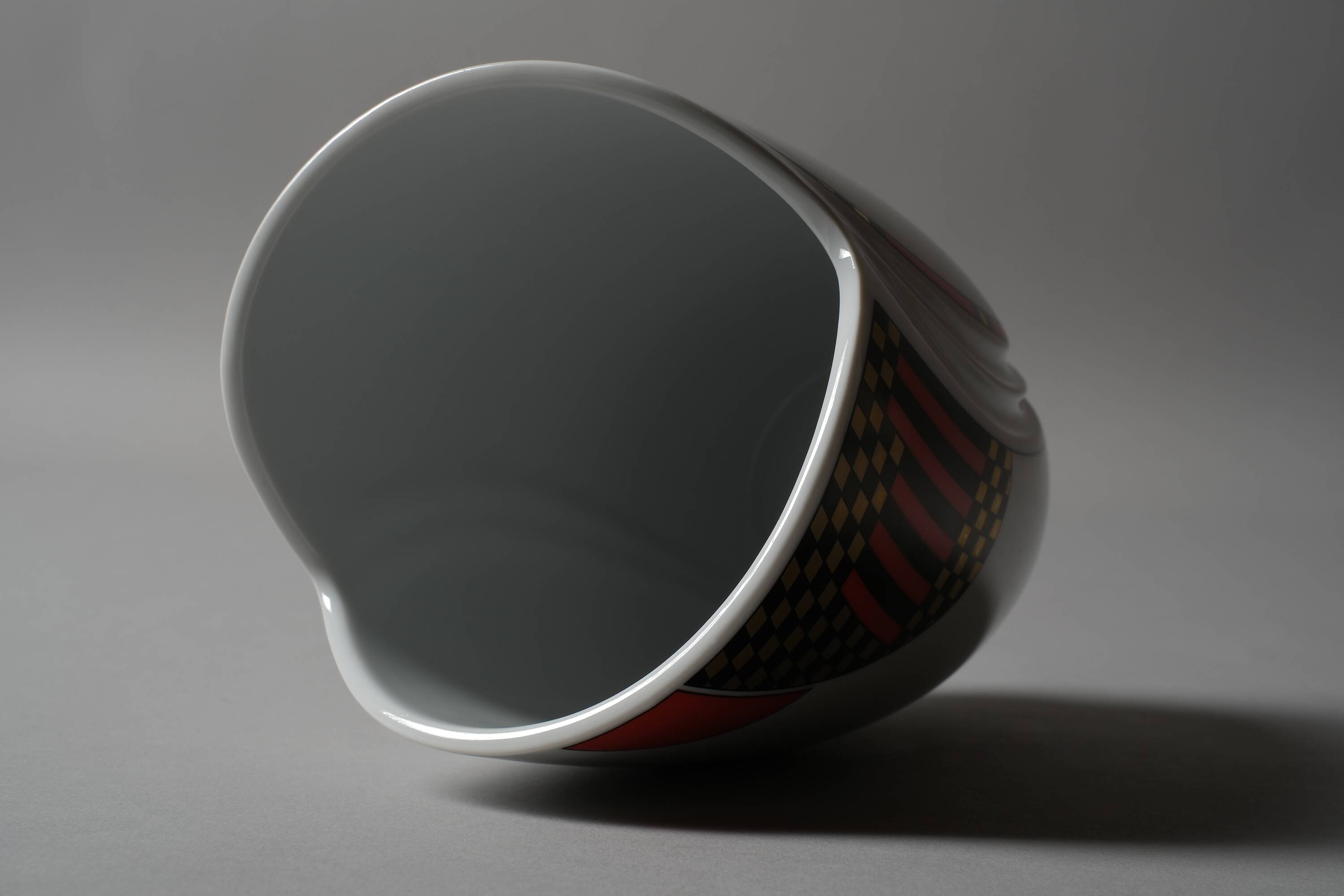 Vase Mitterteich Bavaria, géométrique postmoderne, Allemagne, années 1980