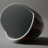 Vase Mitterteich Bavaria, géométrique postmoderne, Allemagne, années 1980