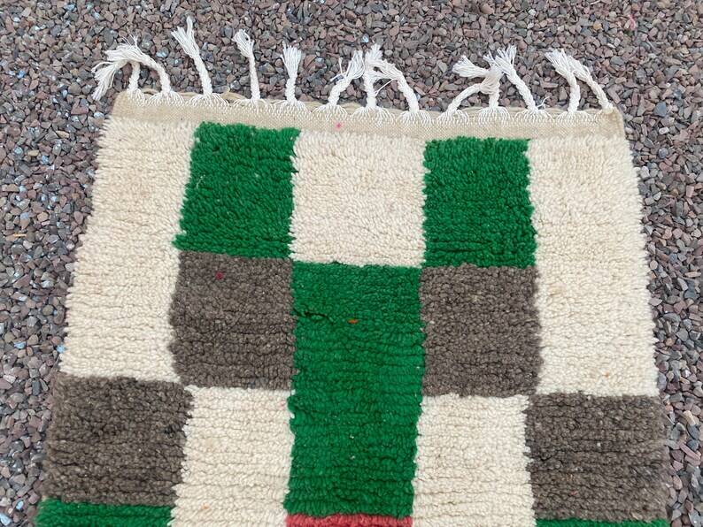 Handmade wool rug 100cm x 200cm