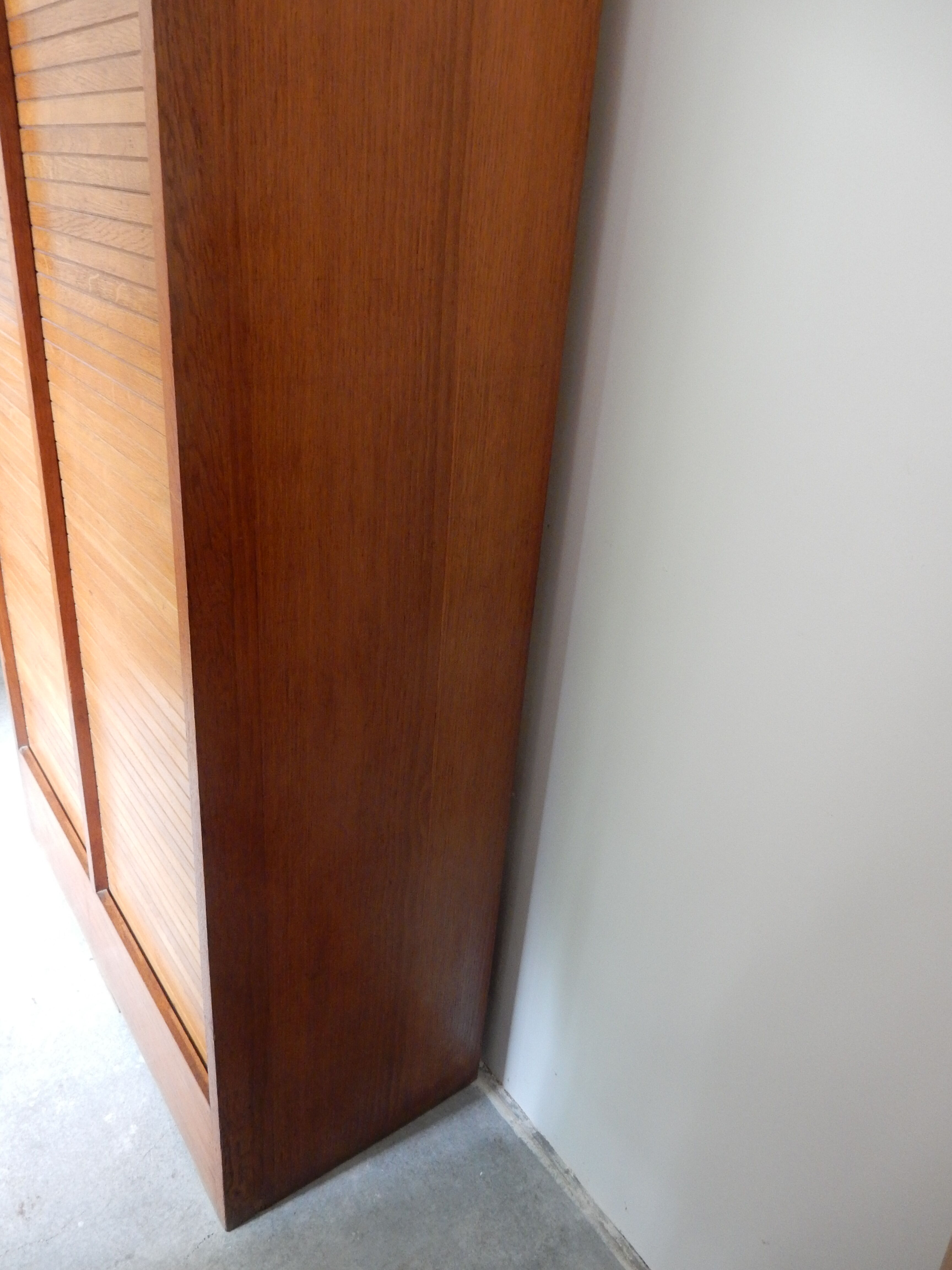 Double wooden curtain binder