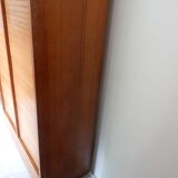 Double wooden curtain binder