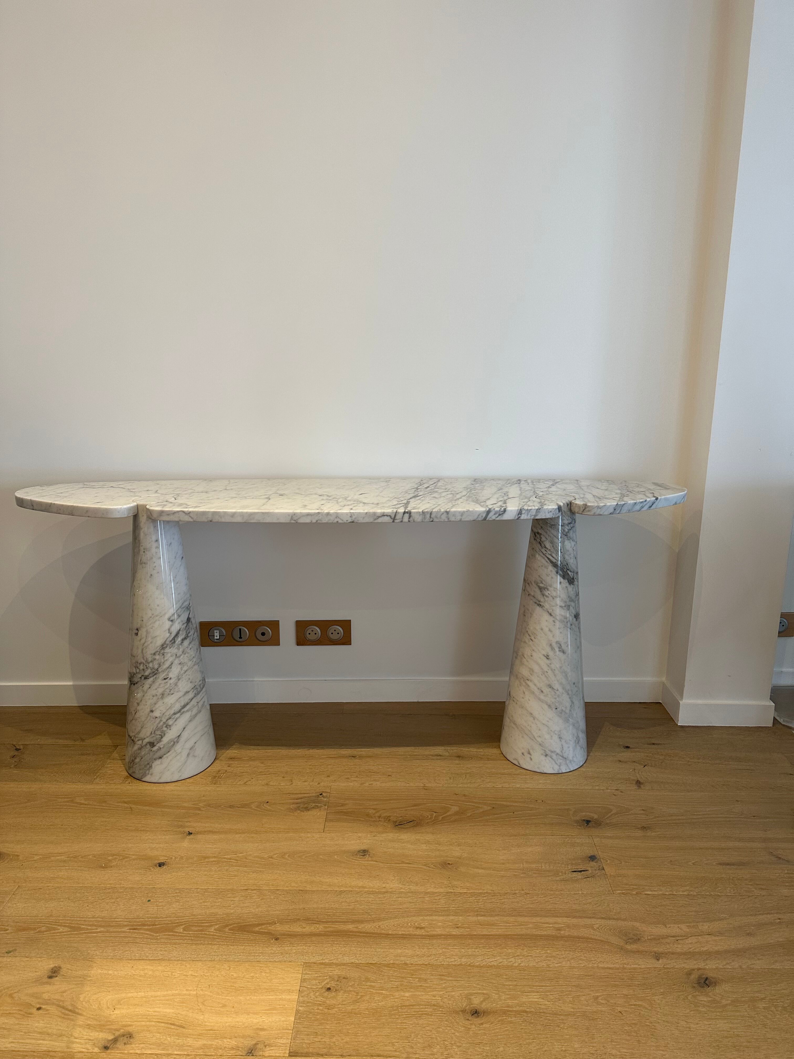 Large “Eros” console by Angelo Mangiarotti, circa 1970, Italy