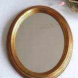 Vintage gold mirror