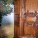 Louis XIV period carved oak wardrobe