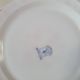 lot of arcopal scania dishes with small orange flowers flat plate, hollow dessert dish, one dish..