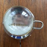 Individual silver-plated Art Deco coffee pots