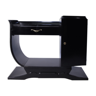 French Art Deco Ebonised Dressing Table