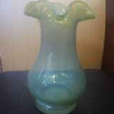 Polish design green vase