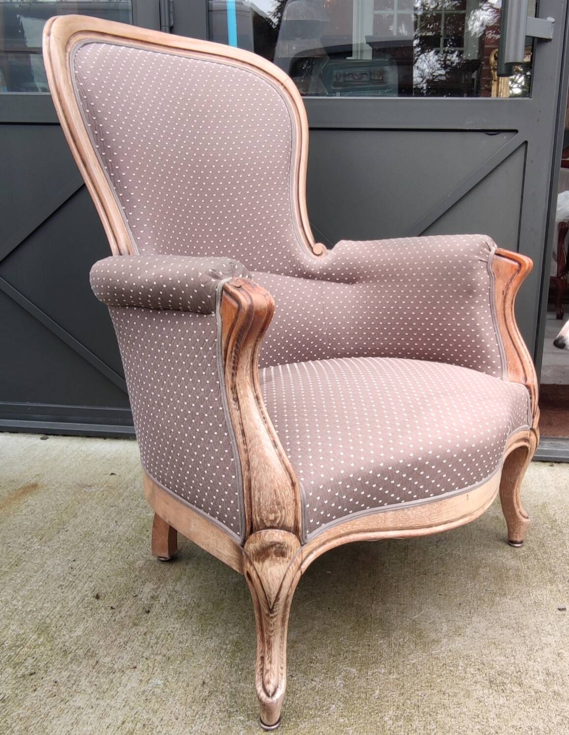 Old Louis XV style armchair