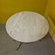 Coffee table with marble top from the 1950s/60s
