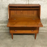 Teak Secretaire by Kai Kristiansen for Feldballes Møbelfabrik, 1960s