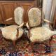 Paire de fauteuils d'époque Louis XV