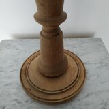 Wooden candle holder