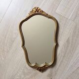 Golden vintage mirror