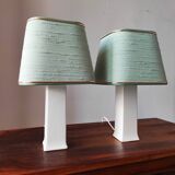 Pair of vintage Danish lamps 1980