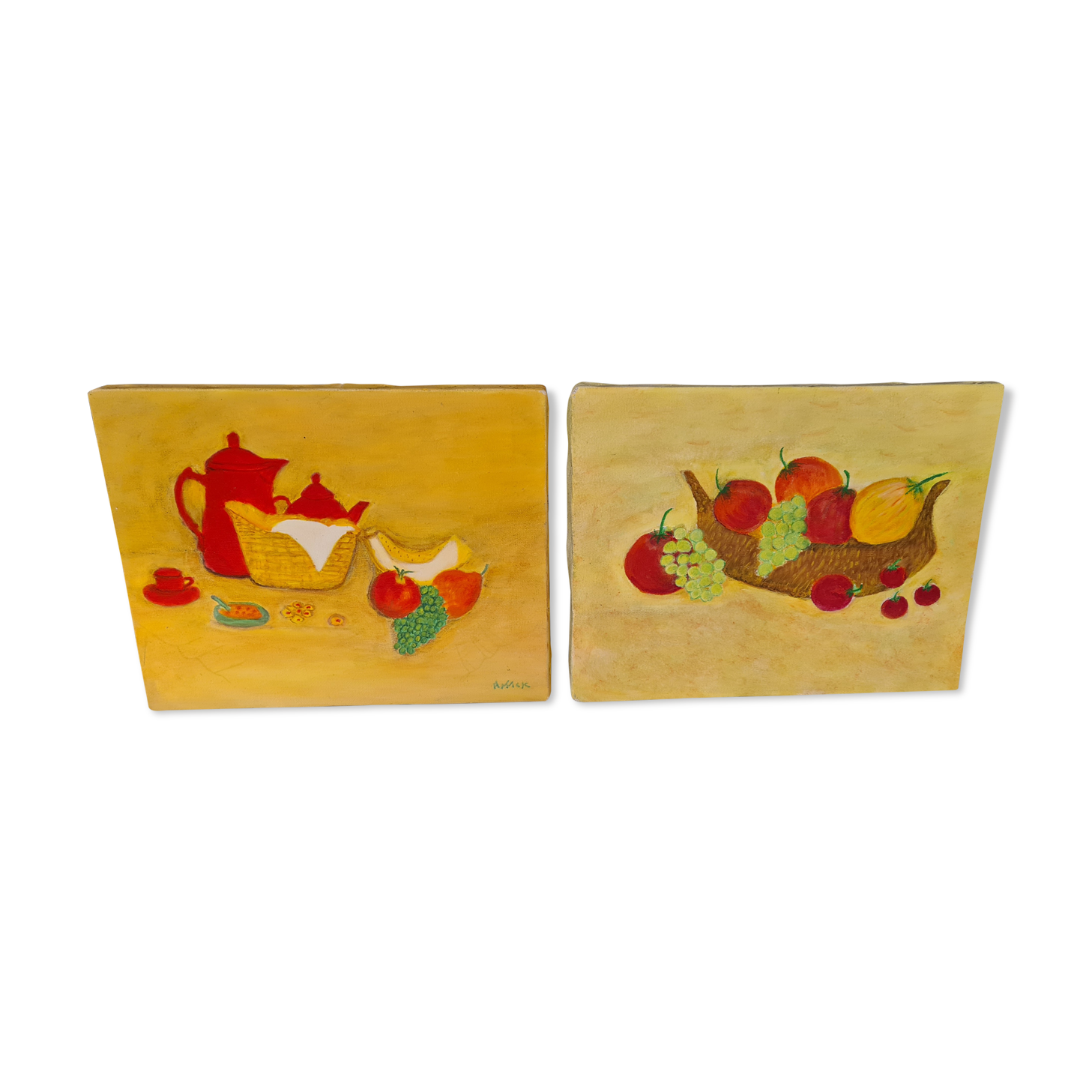 Set de 2 tableaux