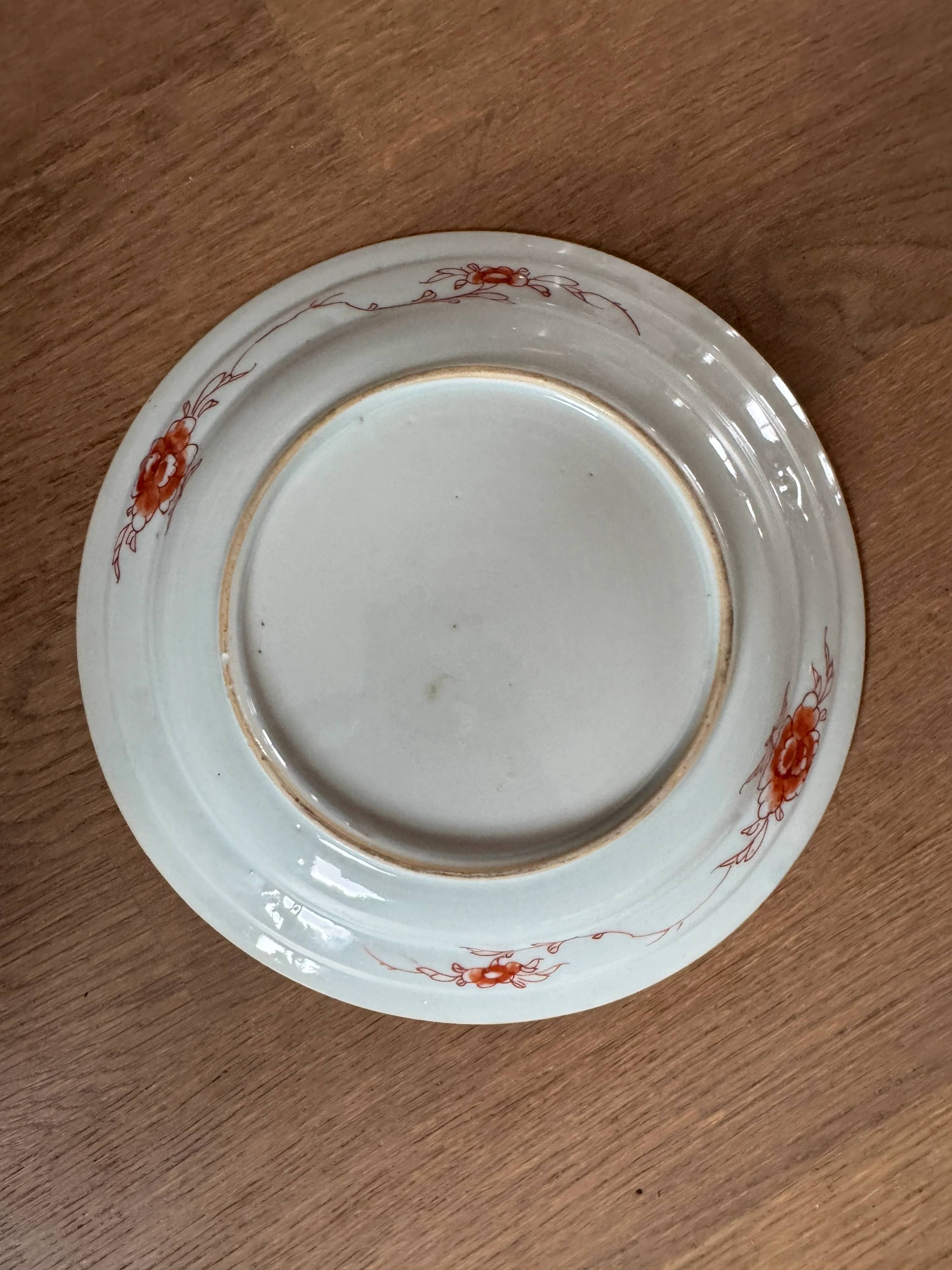 Chinese porcelain plate – Circa 1785
