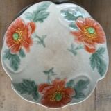 Lot de 19 assiettes en barbotine