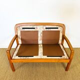 Danish dyrlund teak bench
