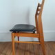 Lot de 2 chaises bois et skai