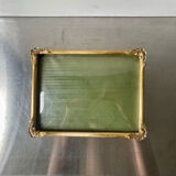 Antique art nouveau gilded picture frame