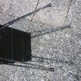 Vintage tiled wrought iron coffee table