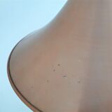 Scandinavian Metal and Teak Pendant Lamp, 1960s