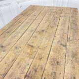 Large 1940s-style outdoor dining table