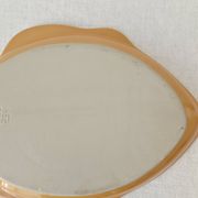Vintage plate in majolica fish