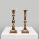 French Candlesticks in Bronze, 1890s, Set of 2