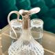 Antique glass decanter