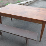 Country table and benches