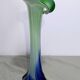 Soliflore Vase Murano Jack In The Pulpit. Arum Flower. In Blown Glass.
