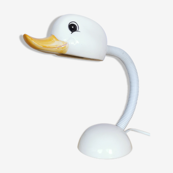 Flexible ceramic duck lamp, 1968