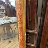 Large antique rectangular mirror