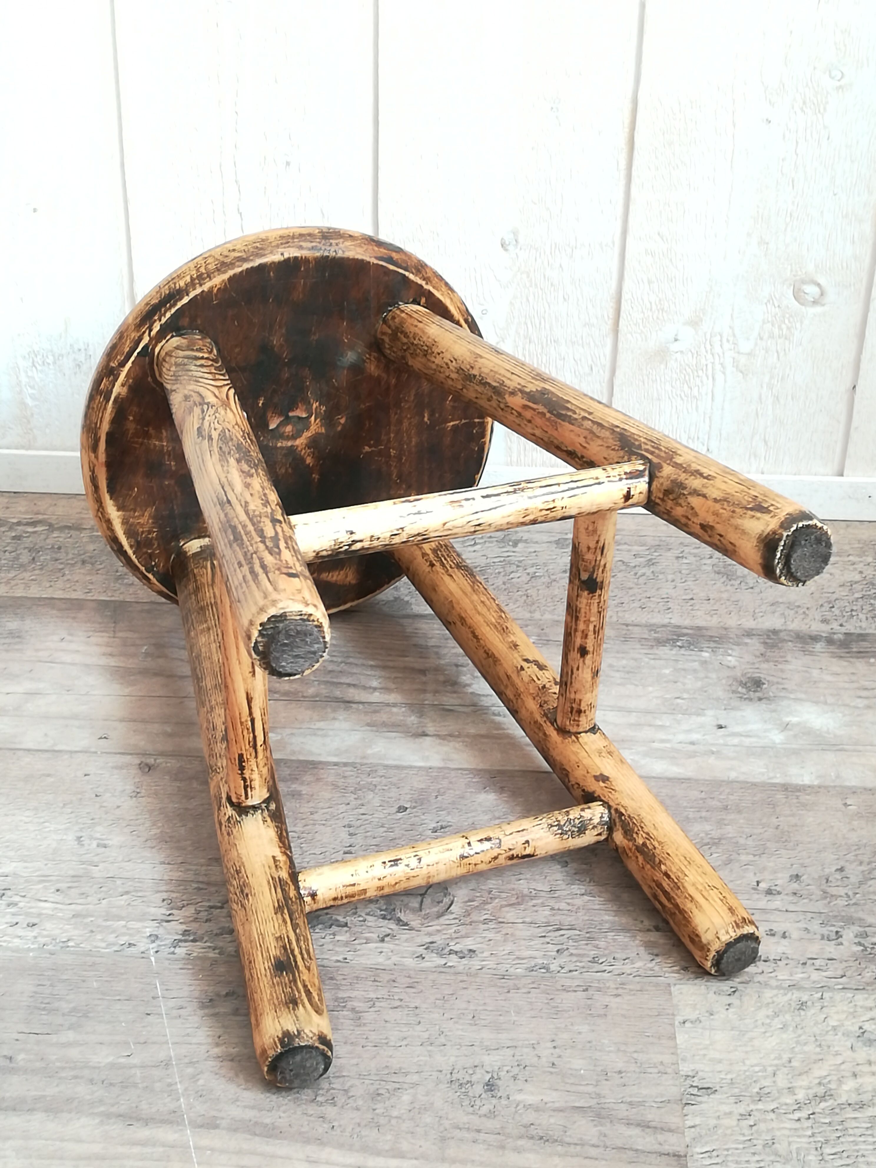 Wooden stool