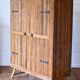 Rattan and bamboo wardrobe