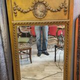 Louis XV Trumeau Mirror (142×81cm)
