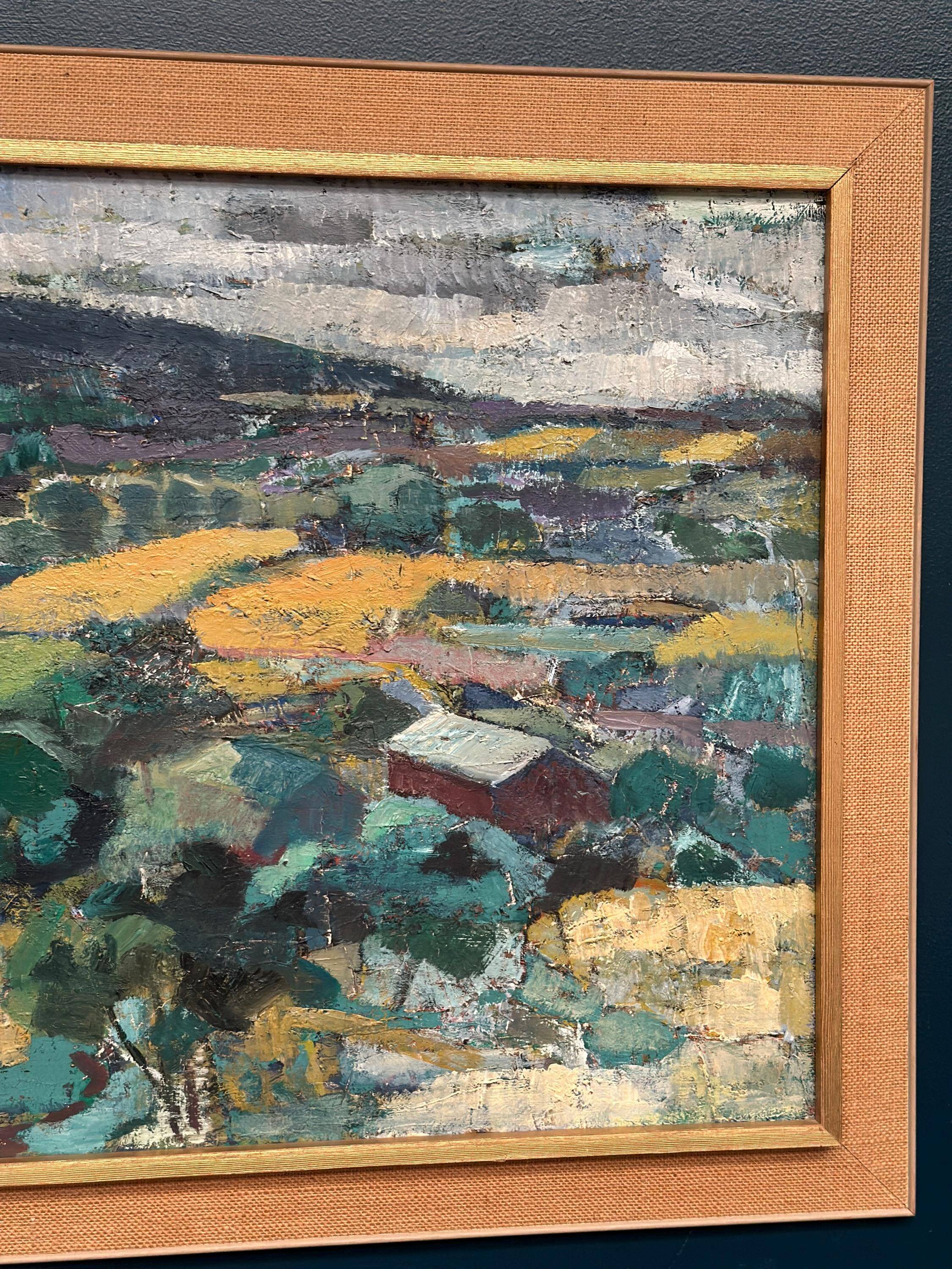 European Oil on Canvas – Landscape by Tadeusz Kamasa