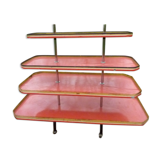 Présentoir d'épicerie vintage 1960