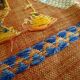 Pair of Berber carpets sabra Morocco plant fibers around 1930