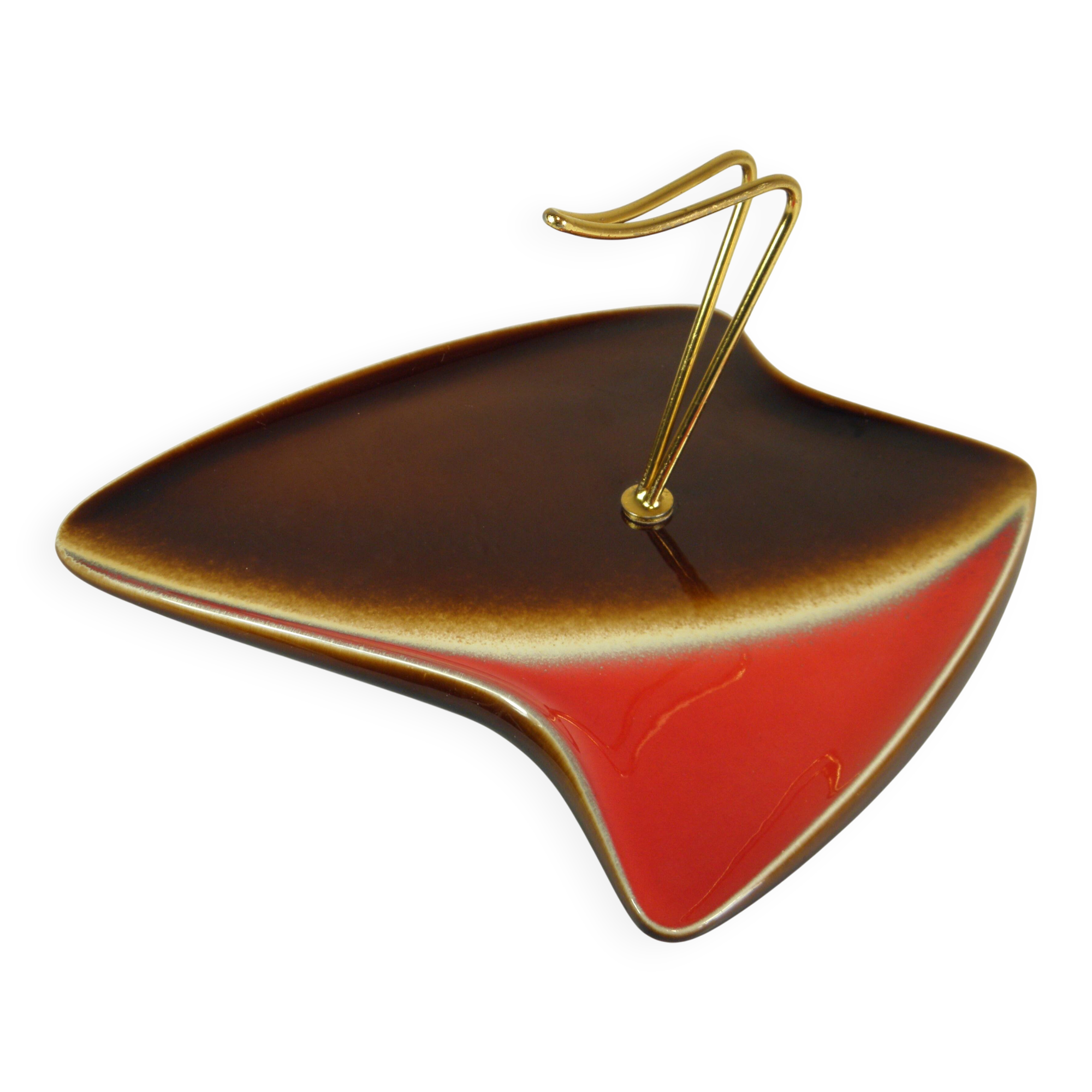 1960s ceramic cheese platter